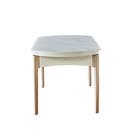 QuanU 全友 DW1028-2B 实木功能餐桌 苹果金 1.2m