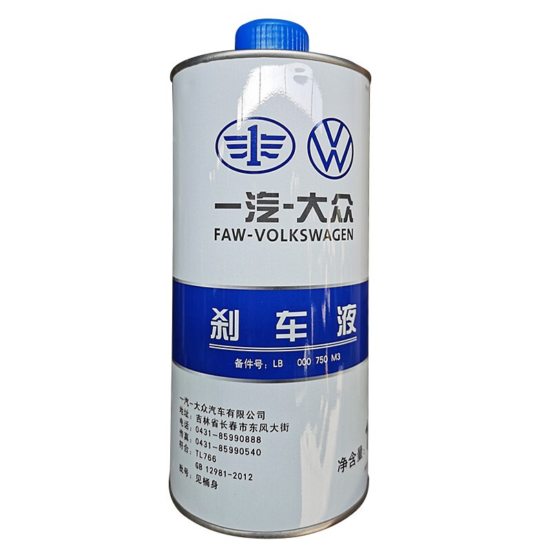 Volkswagen 大众 LB000750M3 DOT4 刹车油 1L