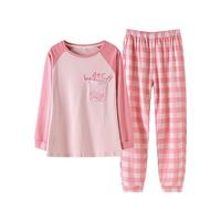 ZAO FU NIAO 造福鸟 女士纯棉家居服套装 F20QCF1019