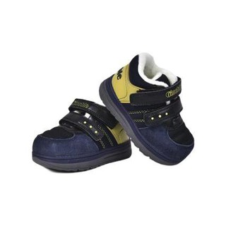 Ginoble 基诺浦 TXG528-A 儿童雪地靴 海军蓝/黑色/黄色 170/10码