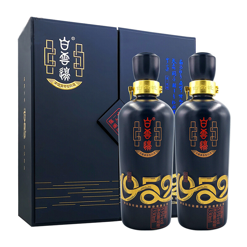 白云边30年陈酿53%vol 兼香型白酒500ml*4瓶整箱装【报价价格评测怎么样