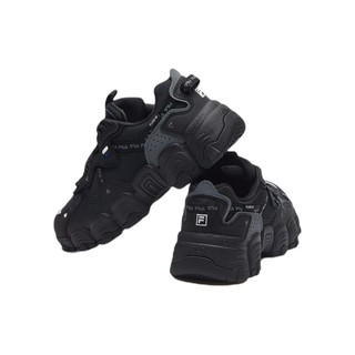 FILA 斐乐 HERITAGE-FHT系列 猫爪3代 男子休闲运动鞋 F12M144123F-BK 黑色 40