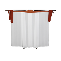 佳期阁 唐制汉服 天颂 女士一片式齐胸下裙 白色 S