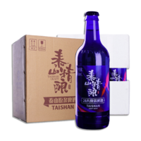 TAISHAN 泰山啤酒 原浆28天蓝色极光 450mL*6瓶 整箱装 一箱