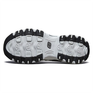 SKECHERS 斯凯奇 D'Lites 1.0 女子休闲运动鞋 66666125/BKW 黑色/白色 35