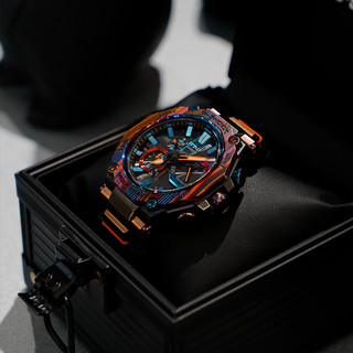 CASIO 卡西欧 G-SHOCK系列 太阳能电波腕表 MTG-B2000XMG-1APR