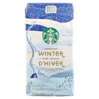 STARBUCKS 星巴克 浓醇凛冬 中度烘焙 咖啡豆 1.13kg 冬季限定款