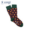CORGI柯基英国进口男女士袜子ins波点圆点印花秋季时尚中筒袜