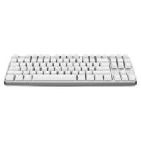 YMI 悦米 MK02S 静音版 87键 有线机械键盘 白色 ttc静音红轴 单光