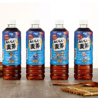 88VIP：DyDo 达亦多 无糖0卡大麦茶600ml*15瓶0糖0咖啡因清爽解腻大瓶饮料整箱