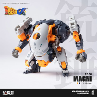 核诚治造 铳锤 Magni机甲模型机器人玩具公仔变形可动手办