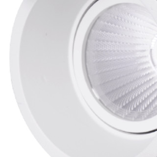 NVC Lighting 雷士照明 ESJJS1438 嵌入式射灯 6W 3500k 漆白 光束角55°款