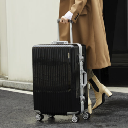 diplomat外交官拉杆箱tc9032黑色25英寸