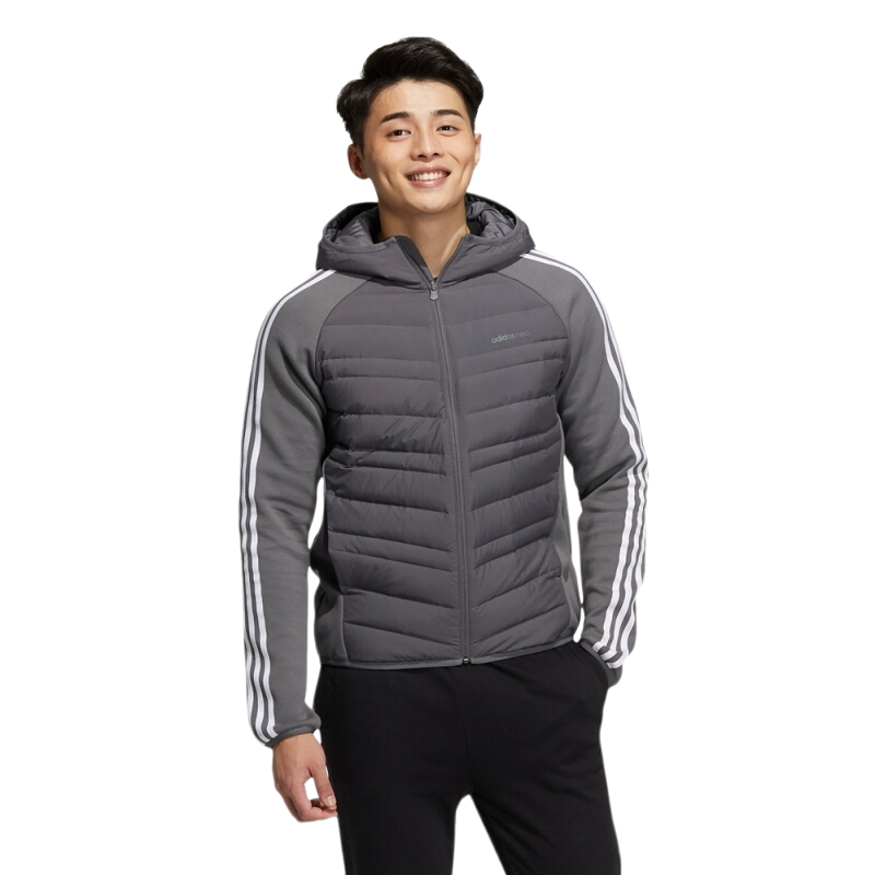 adidas NEO M DWN HYBRD JKT 男子运动羽绒服 H45254