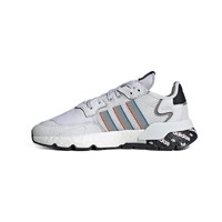 adidas ORIGINALS Nite Jogger 中性休闲运动鞋 H01719 白黑银 38