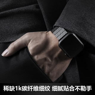 PITAKA适用苹果applewatch6/5/4/3手表带