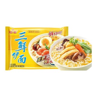 华丰 三鲜伊面组合装 3口味 2.082kg（原味+排骨味+鸡肉味）