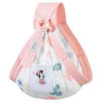 PLUS会员：Disney 迪士尼 YDU-2162-1 婴儿外出背巾 米妮樱粉