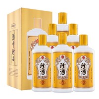 珍酒 珍五金版 53度 酱香型 500mL*6瓶