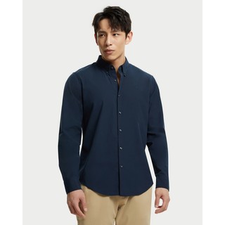 Abercrombie＆Fitch经典款男装标识款长袖府绸衬衫306451-1Abercrombie & Fitch 浅蓝色 XS(170/84A)