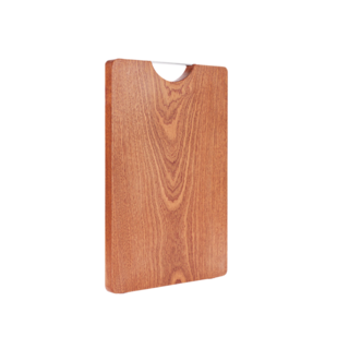 乌檀木整木菜板加厚切菜板实木案板面板家用防霉砧板40*27*2.5cm