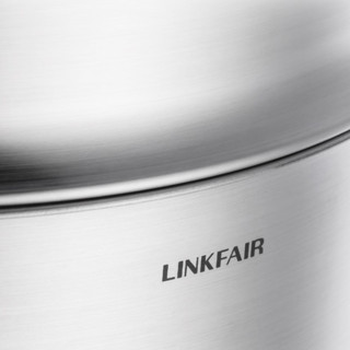 LINKFAIR 凌丰 钢爵系列 LFDZG-GJ26T201 蒸锅(26cm、1层、304不锈钢)