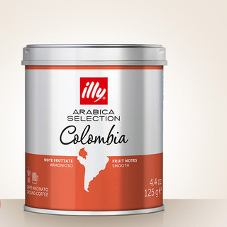 illy 意利 哥伦比亚 精选单品咖啡粉 125g
