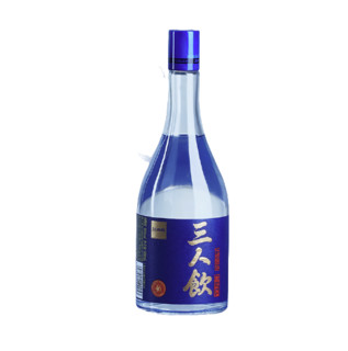 江小白 三人饮 46%vol 清香型白酒 500ml*2瓶 双支装