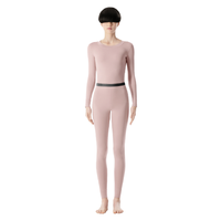 Bananain 蕉内 女士保暖内衣套装 YT-884098 藕粉 M