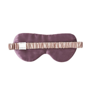 MANITO 蚕丝眼罩 甜藕粉+紫