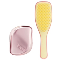TANGLE TEEZER 梳子套装 (若樱粉豪华便携美发梳+水蜜桃灵巧美发梳)