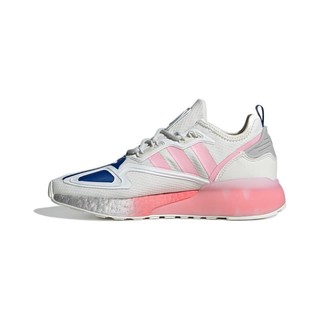 adidas ORIGINALS Zx 2k Boost W 中性休闲运动鞋 FZ3900 白/粉 38