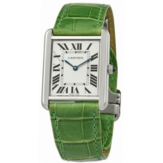 cartier卡地亚tanksolo系列女士石英表wsta0028
