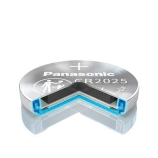 Panasonic 松下 CR2025 纽扣电池 3V 150mAh 6粒装