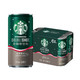 PLUS会员：STARBUCKS 星巴克 星倍醇 经典美式小绿罐咖啡饮料 228ml*6罐