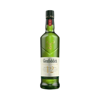 Glenfiddich 格兰菲迪 12年 单一麦芽 苏格兰威士忌 40%vol 700ml