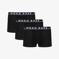 HUGO BOSS 男士棉质平角内裤 50325403 3件装