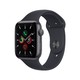 Apple 苹果 Watch SE 智能手表 GPS款 深空灰色铝金属表壳 GPS版 午夜色 40 mm