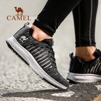 CAMEL 骆驼 [清仓]骆驼CAMEL户外运动鞋春夏女士透气软底低帮潮流跑步鞋网面鞋