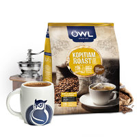 OWL 猫头鹰 马来西亚 研磨咖啡粉 淡奶味 375g*2袋