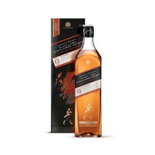 JOHNNIE WALKER 尊尼获加 黑牌/黑方 高地苏格兰威士忌 1000ml