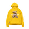 ICONSLAB X SSUR PLUS 小熊系列 男女款连帽卫衣 ICS070 黄色 L