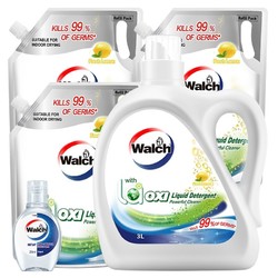 Walch 威露士 抗菌有氧洗衣液套装 12.04斤