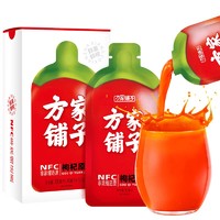 方家铺子 鲜红枸杞原浆汁300ml（30ml*10袋） 宁夏中宁特产枸杞子鲜果压榨原汁原液 便携装枸杞汁 始于1906