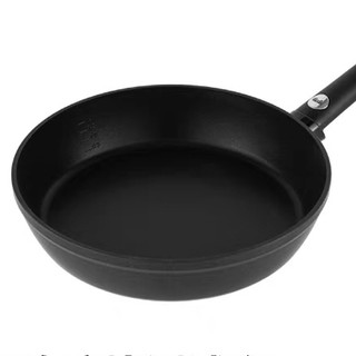 Fissler 菲仕乐 小黑锅舒适系列 煎锅(24cm、不粘、有涂层、铝合金、黑色)