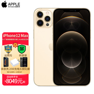 Apple 苹果 iPhone12 pro max 5G手机  金色 256GB