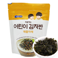 BEBECOOK 婴幼儿拌饭海苔碎 韩版 海鲜蔬菜味 25g