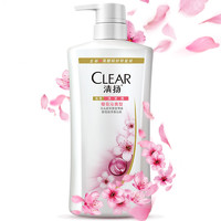 CLEAR 清扬 去屑洗发露 樱花沁爽型 500ml+300ml