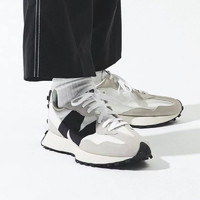 new balance 327系列 GS327FE 女子休闲跑步鞋 海盐色