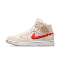 AIR JORDAN 正代系列 Alr Jordan 1 Mid SE 女子休闲运动鞋 DA8009-108 米/橙 40